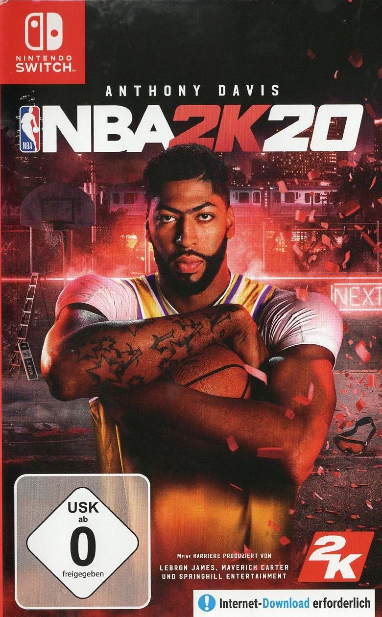 NBA 2K20 - Nintendo Switch Vorderseite