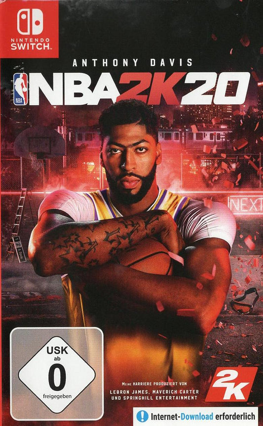 NBA 2K20 - Nintendo Switch Vorderseite