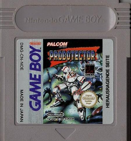Probotector - Game Boy - Modul Vorderseite