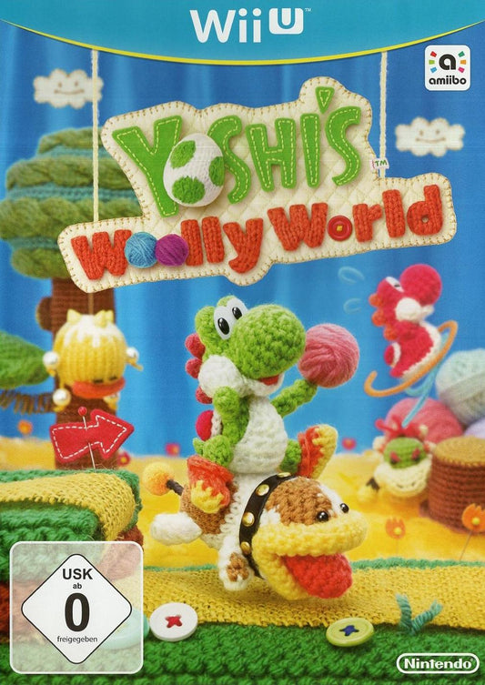 Yoshi's Woolly World - Nintendo Wii U Vorderseite
