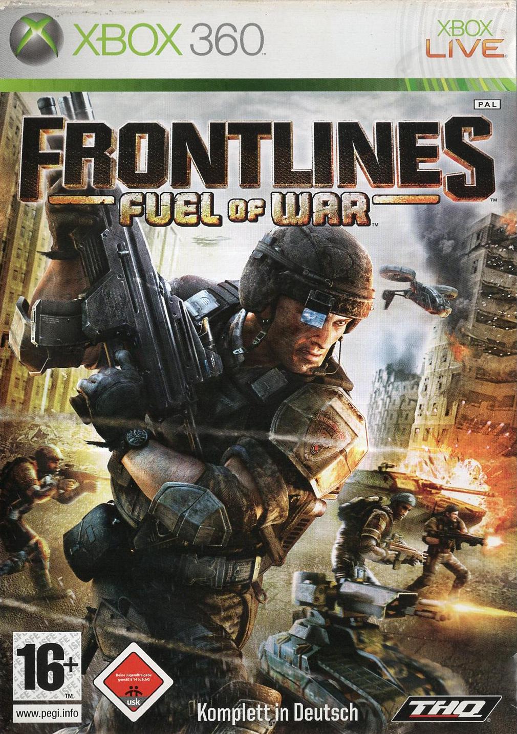 Frontlines: Fuel of War - Xbox 360 Vorderseite