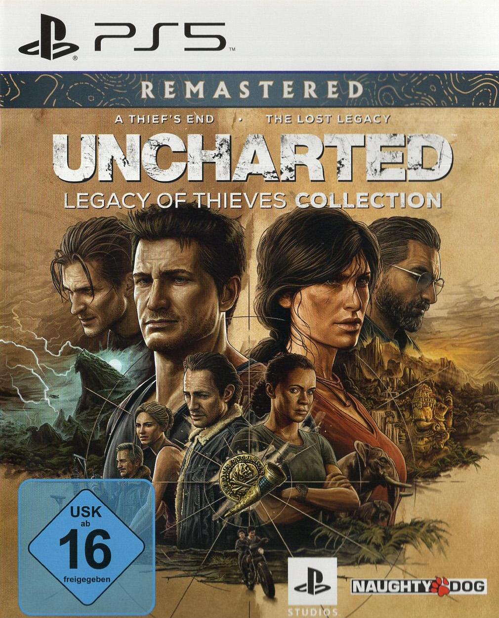 Uncharted: Legacy of Thieves Collection - PlayStation 5 Vorderseite