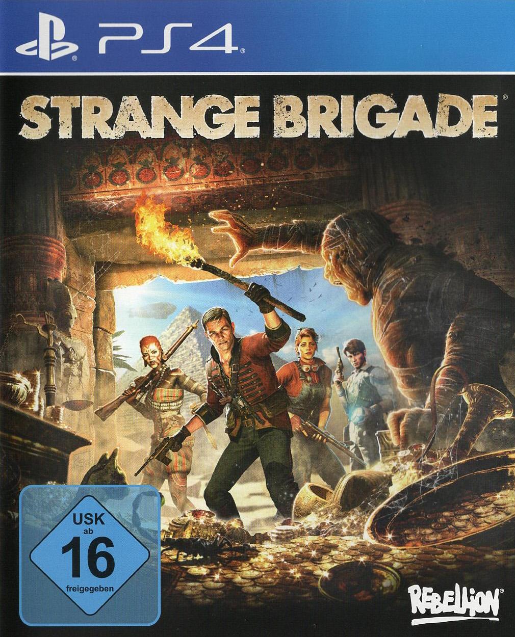 Strange Brigade - PlayStation 4 Vorderseite