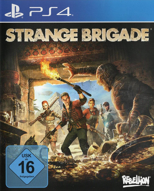 Strange Brigade - PlayStation 4 Vorderseite