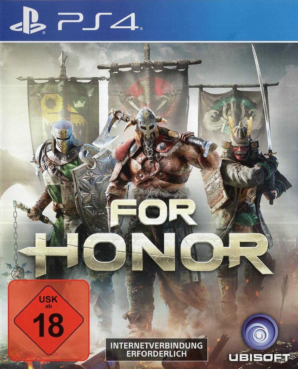 For Honor - PlayStation 4 Vorderseite