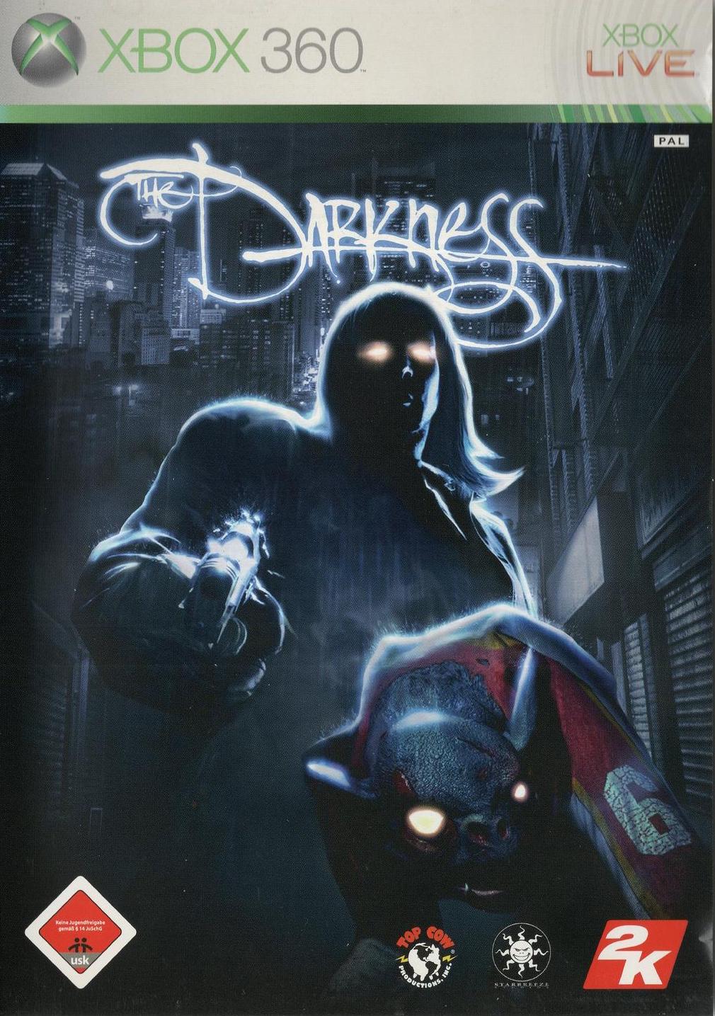 The Darkness - Xbox 360 Vorderseite