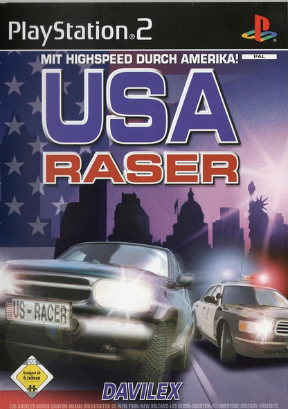 USA Raser - PlayStation 2 Vorderseite