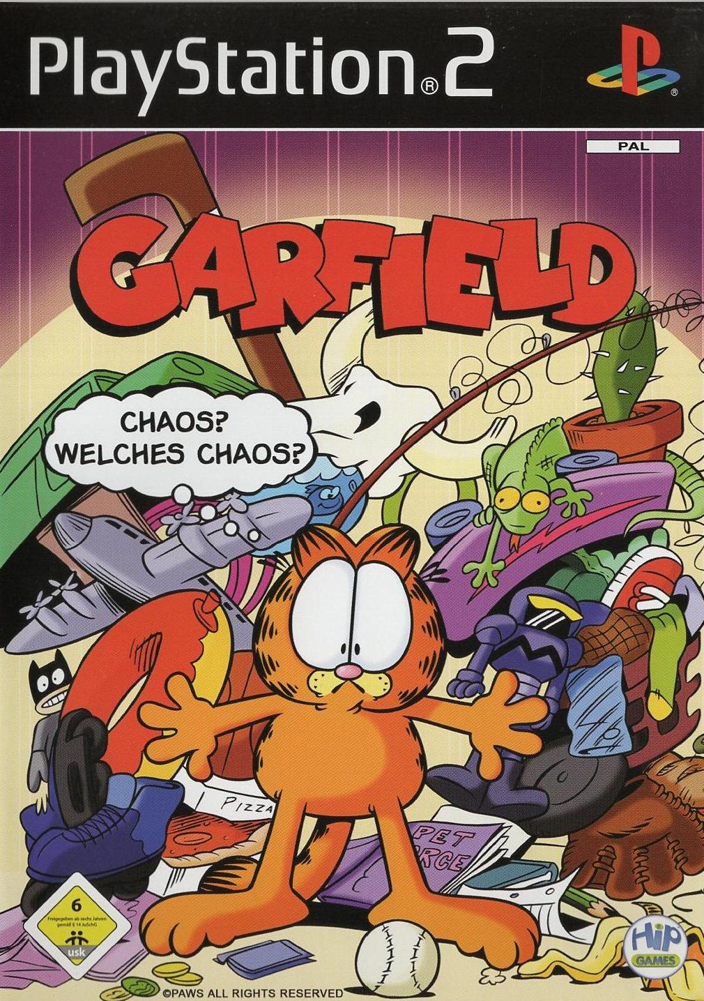 Garfield - PlayStation 2 Vorderseite