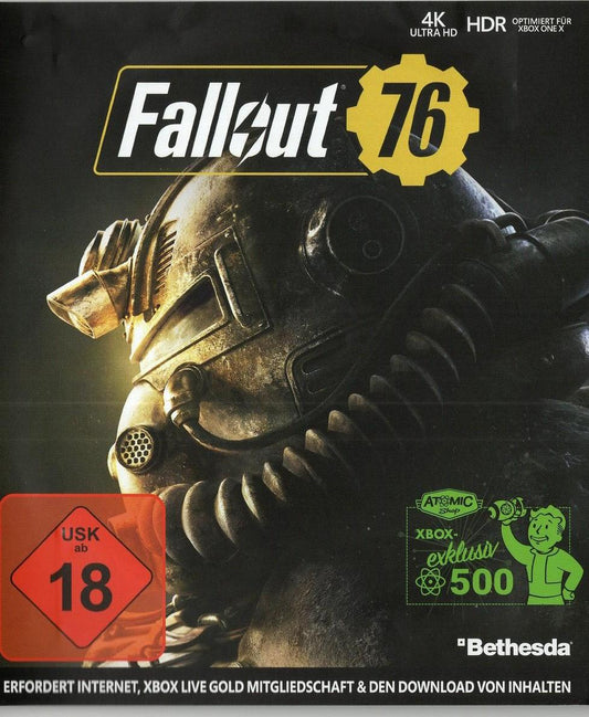 Fallout 76 - Xbox One Vorderseite