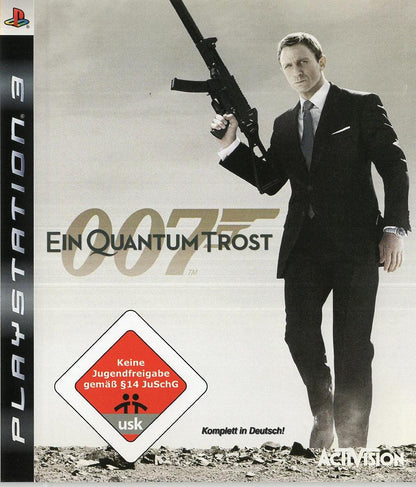 007: Ein Quantum Trost - PlayStation 3 Vorderseite