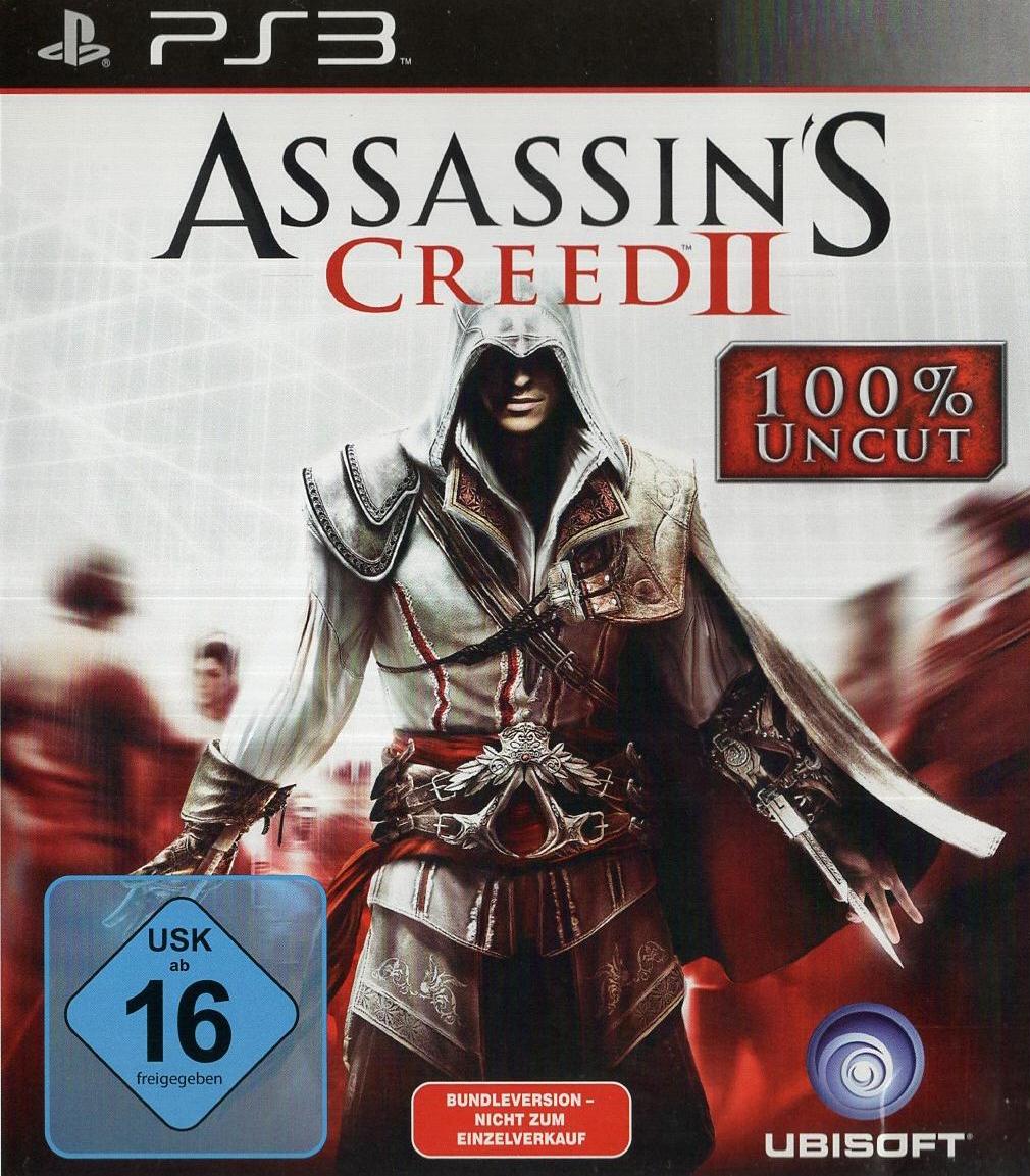Assassin's Creed II - PlayStation 3 Vorderseite