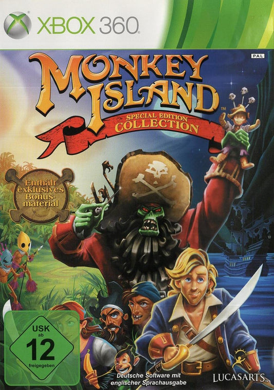 Monkey Island: Special Edition Collection - Xbox 360 Vorderseite