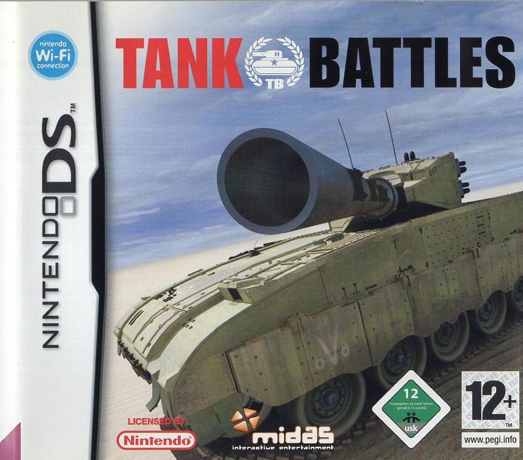 Tank Battles - Nintendo DS Vorderseite