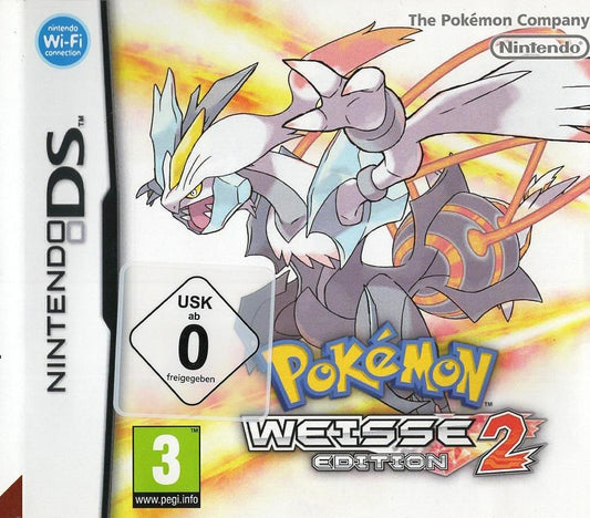 Pokémon Weisse Edition 2 - Nintendo DS Vorderseite