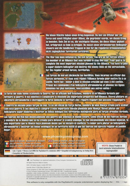 Guerrilla Strike - PlayStation 2 Rückseite