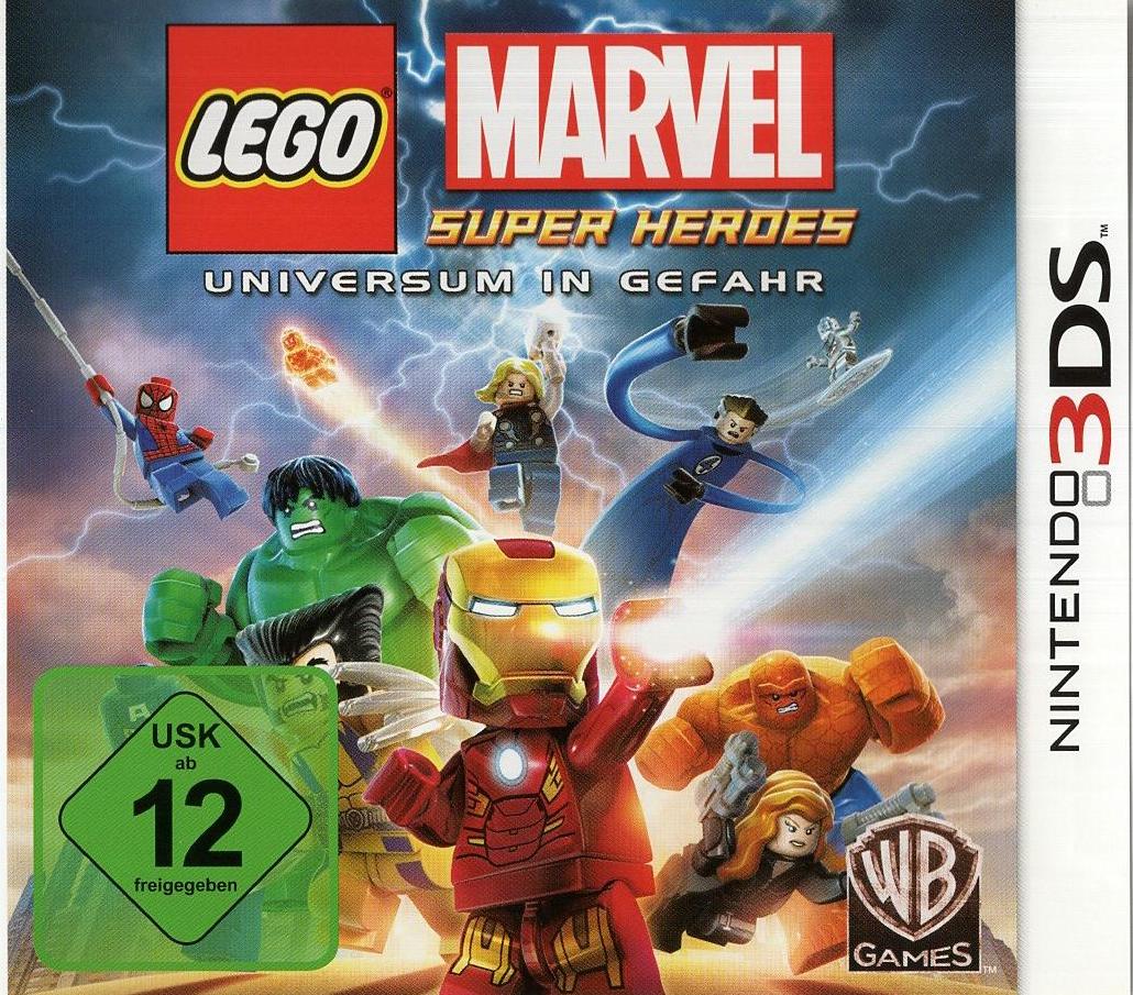LEGO Marvel Super Heroes: Universum in Gefahr - Nintendo 3DS Vorderseite