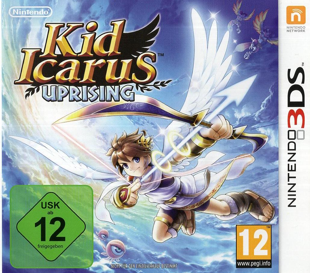 Kid Icarus: Uprising - Nintendo 3DS Vorderseite