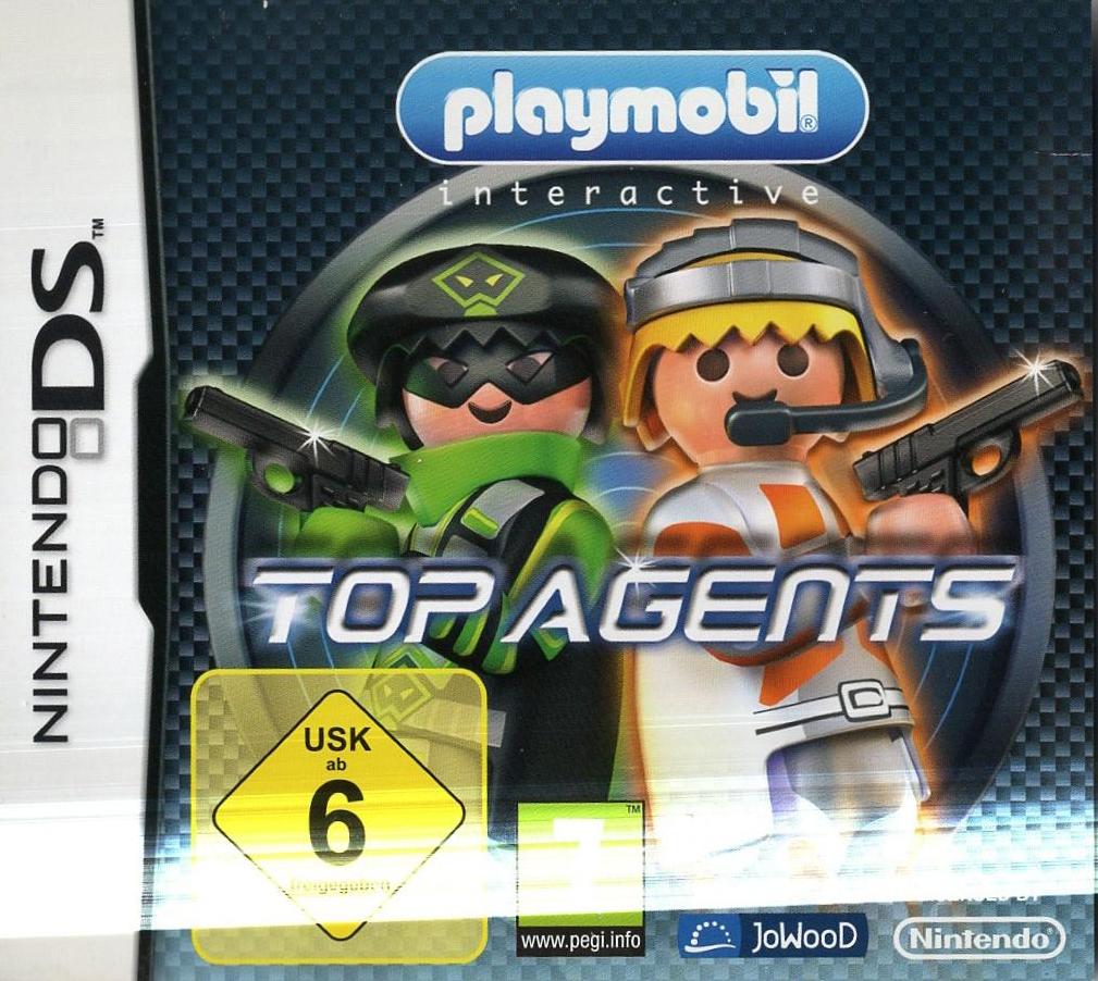 Playmobil: Top Agents - Nintendo DS Vorderseite