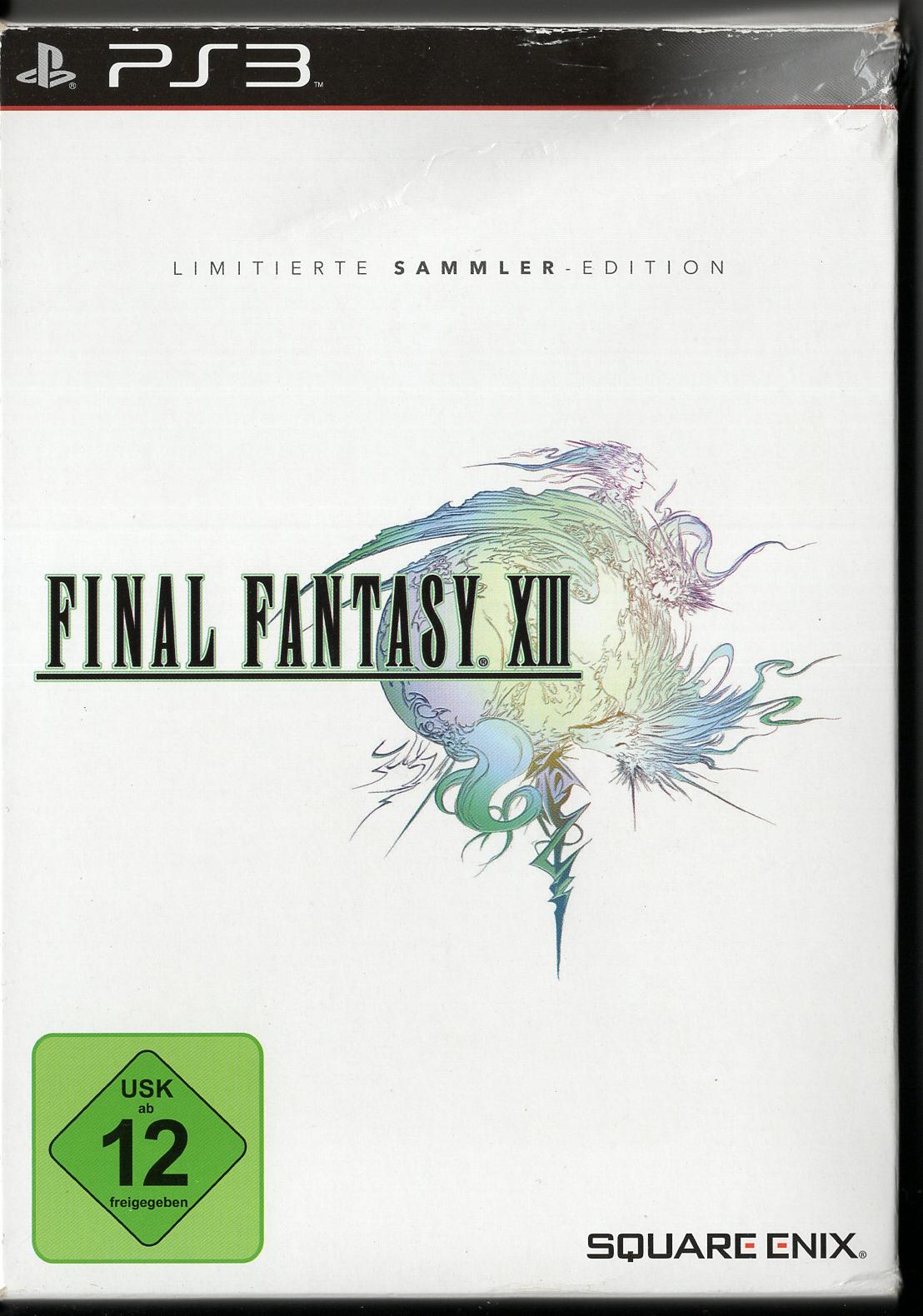 Final Fantasy XIII Limitierte Sammler-Edition PlayStation 3 - Neu Vorderseite
