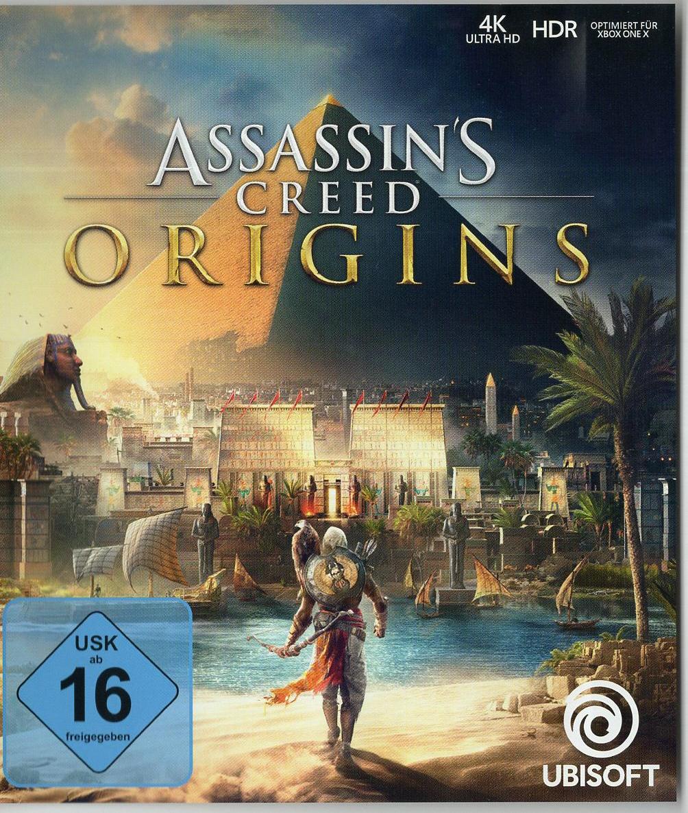 Assassin's Creed Origins - Xbox One Vorderseite
