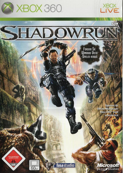 Shadowrun - Xbox 360 Vorderseite