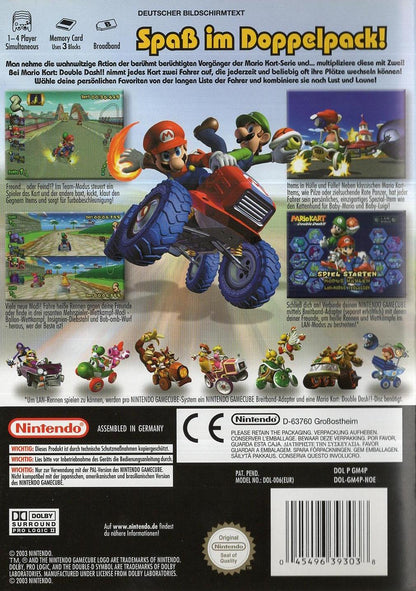 Mario Kart: Double Dash!! - Nintendo GameCube Rückseite