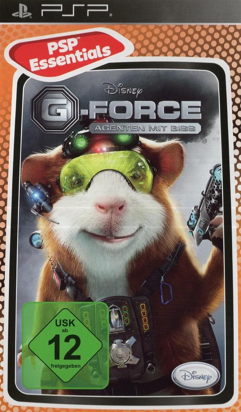 Disney G-Force - Agenten mit Biss - PlayStation Portable Vorderseite