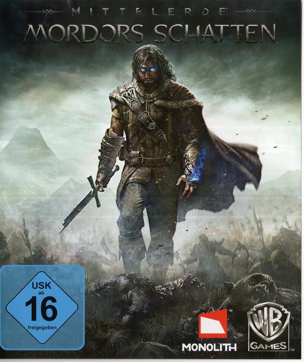 Mittelerde: Mordors Schatten - Xbox One Vorderseite