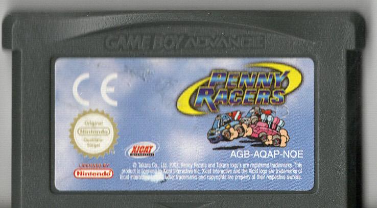 Penny Racers - Game Boy Advance - Modul Vorderseite