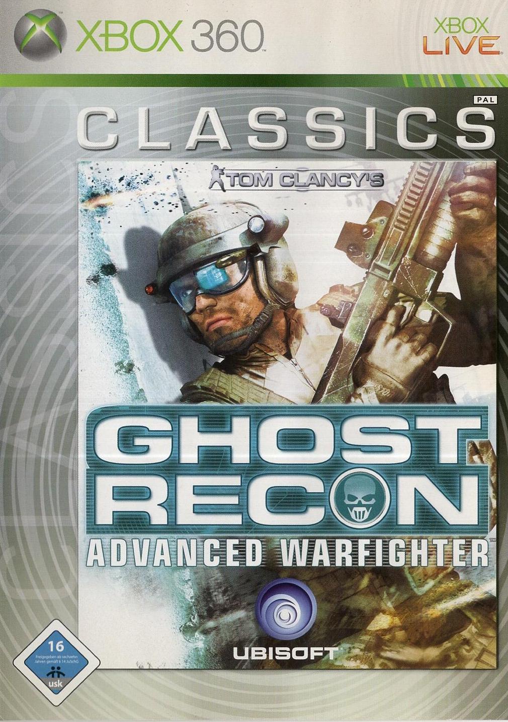 Tom Clancy's Ghost Recon Advanced Warfighter - Xbox 360 Vorderseite