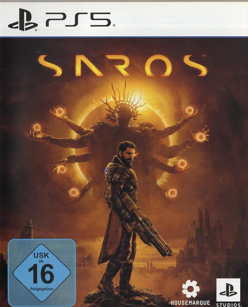 Saros - PlayStation 5 Vorderseite
