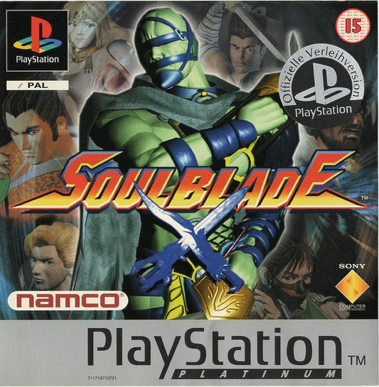 Soul Blade - PlayStation 1 - Neu Vorderseite