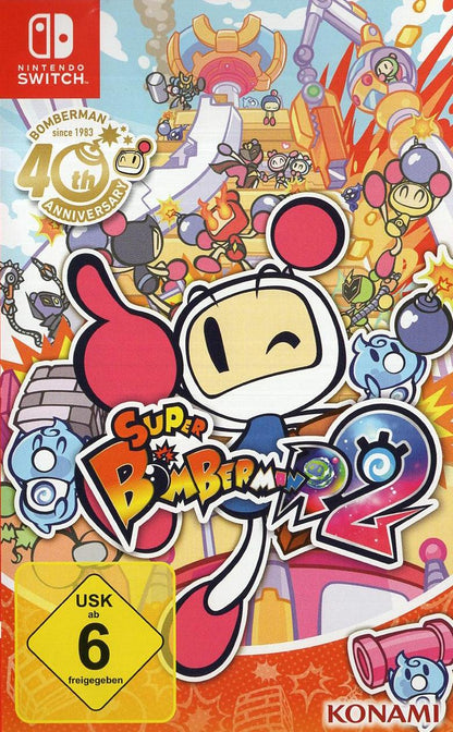 Super Bomberman R 2 - Nintendo Switch Vorderseite
