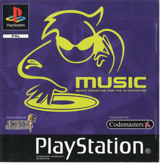 Music - PlayStation 1 Vorderseite