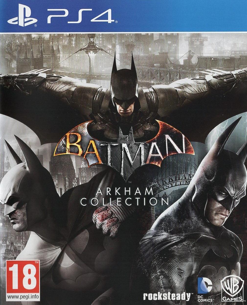 Batman: Arkham Collection - PlayStation 4 Vorderseite
