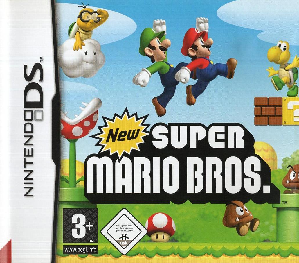 New Super Mario Bros. - Nintendo DS Vorderseite