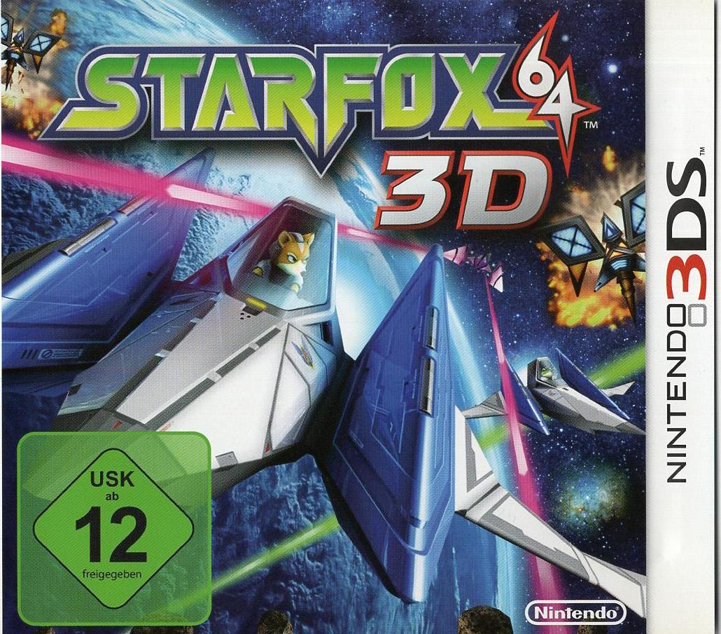 Star Fox 64 3D - Nintendo 3DS Vorderseite