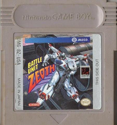 Battle Unit Zeoth - Game Boy - Modul Vorderseite
