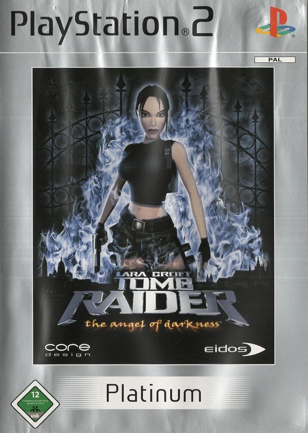 Lara Croft Tomb Raider: The Angel of Darkness - PlayStation 2 Vorderseite
