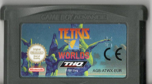 Tetris Worlds - Game Boy Advance - Modul Vorderseite