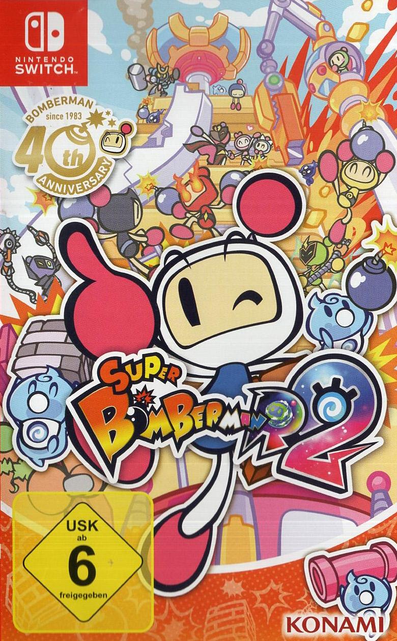 Super Bomberman R 2 - Nintendo Switch Vorderseite