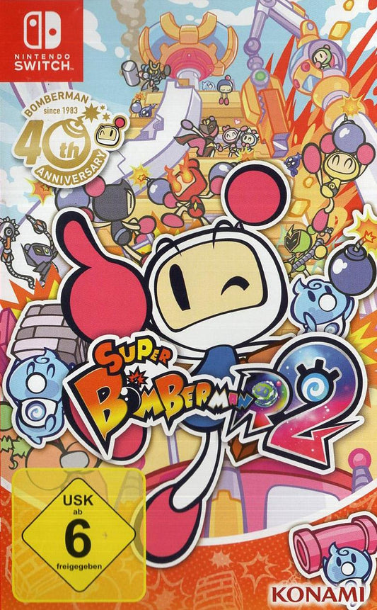 Super Bomberman R 2 - Nintendo Switch Vorderseite