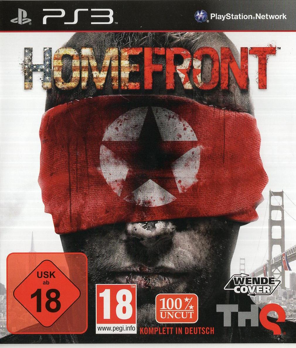 Homefront - PlayStation 3 Vorderseite