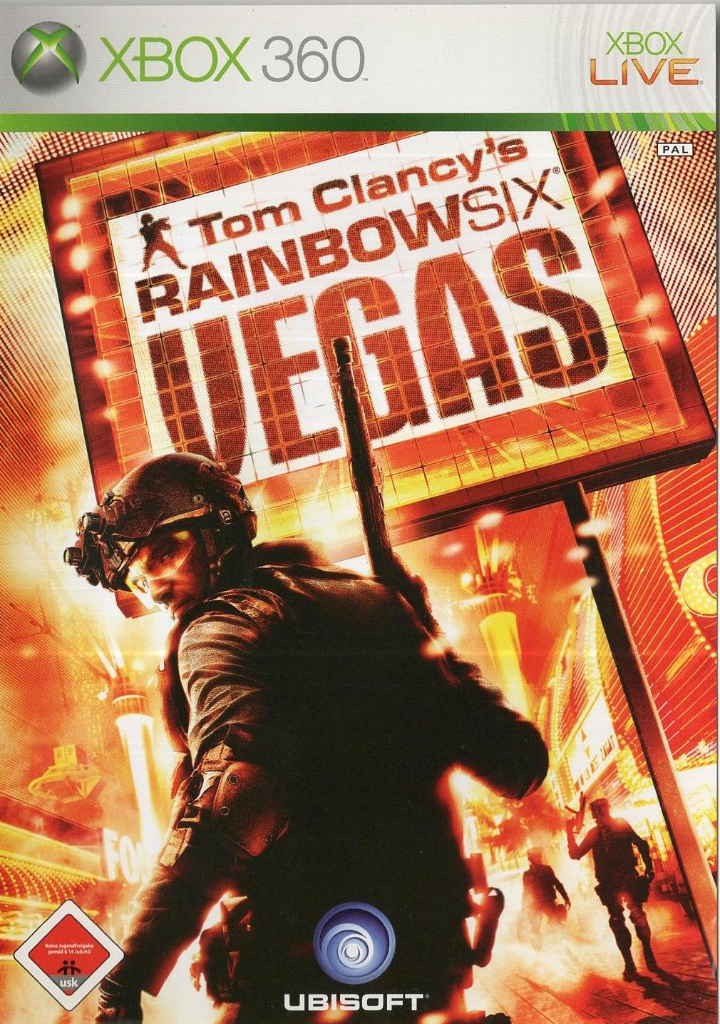 Tom Clancy's Rainbow Six: Vegas - Xbox 360 Vorderseite