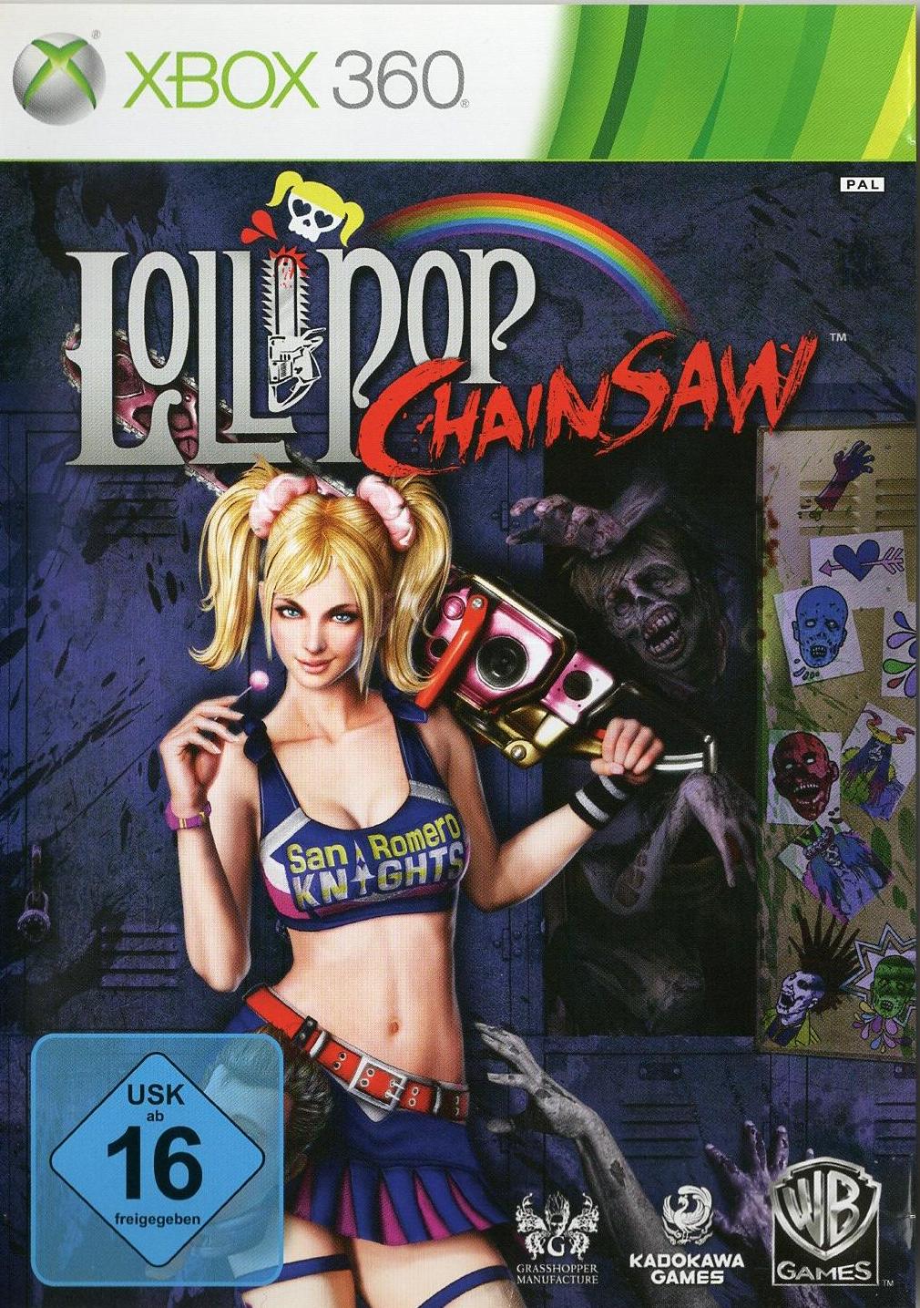 Lollipop Chainsaw - Xbox 360 Vorderseite