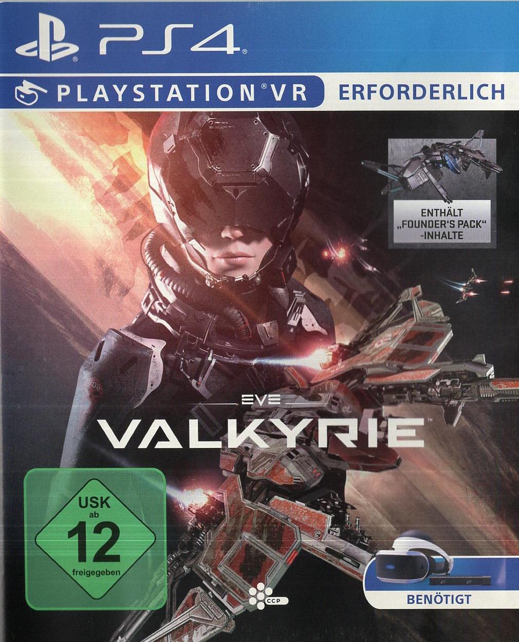 EVE: Valkyrie - PlayStation 4 Vorderseite