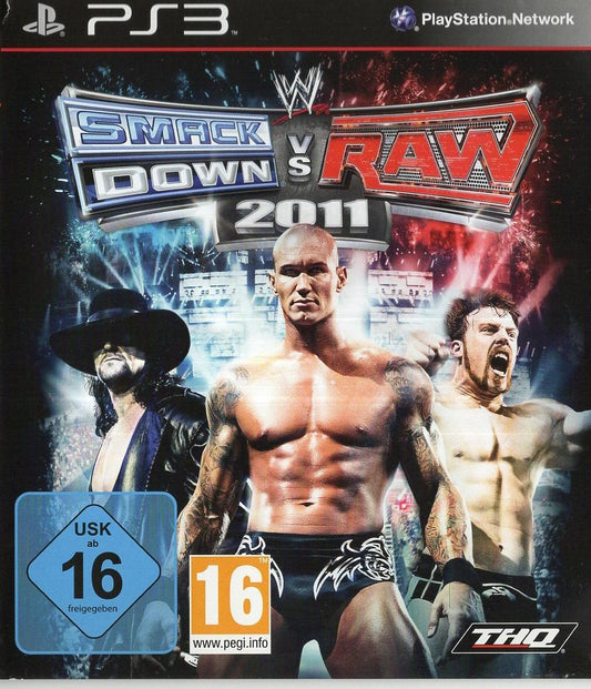 WWE SmackDown vs. Raw 2011 - PlayStation 3 Vorderseite