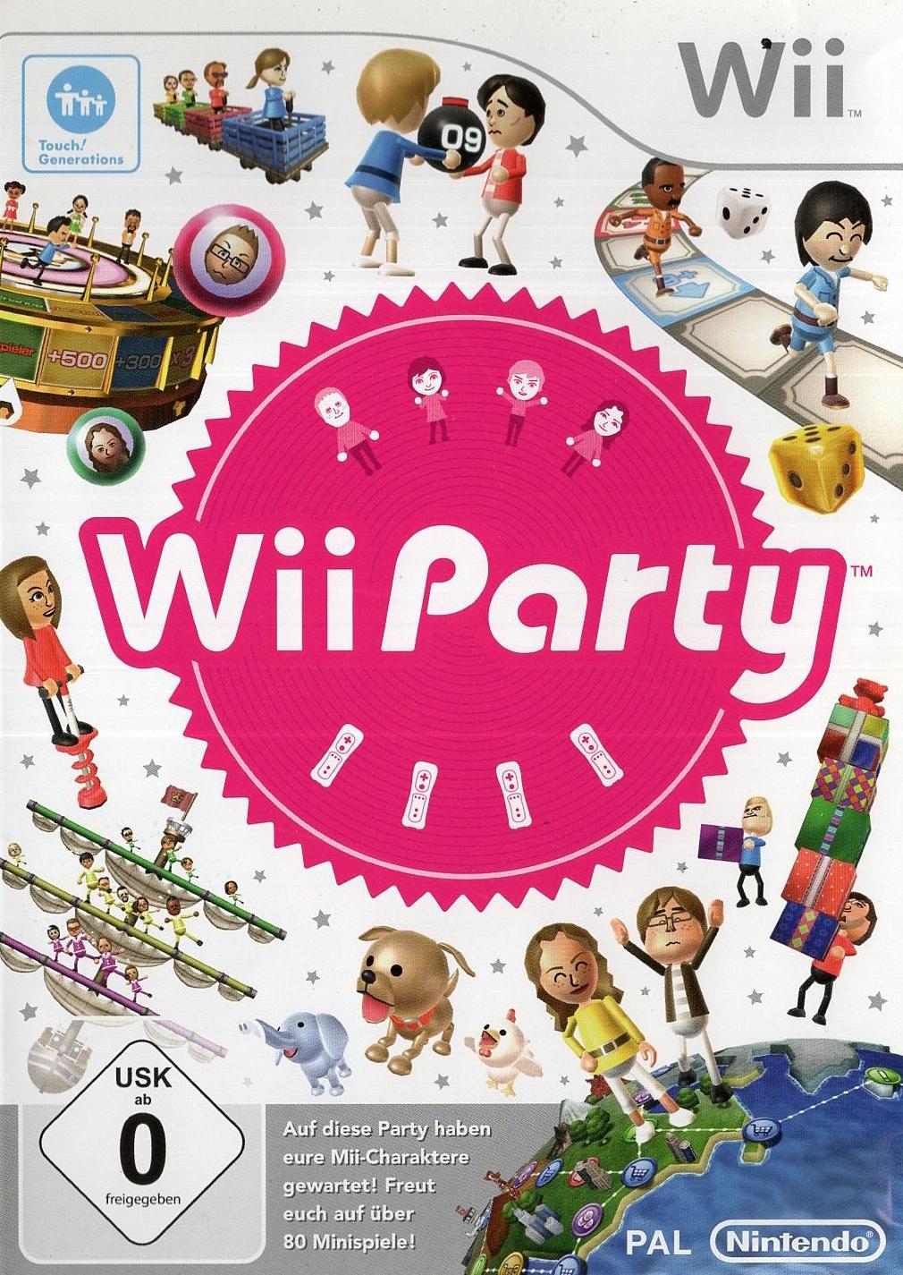 Wii Party - Nintendo Wii Vorderseite