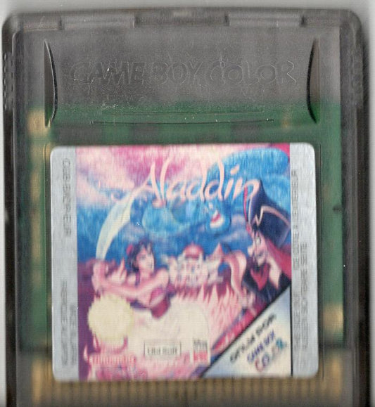 Aladdin - Game Boy Color - Modul Vorderseite