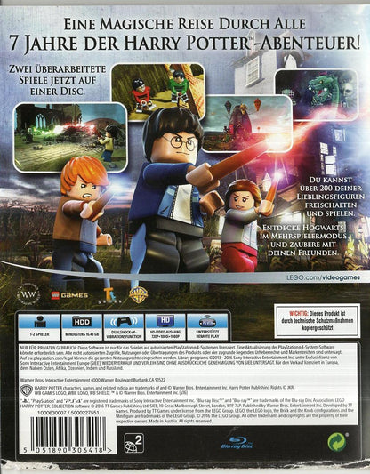 LEGO Harry Potter Collection - PlayStation 4 Rückseite